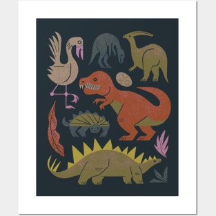 Jurassic Friends Posters and Art